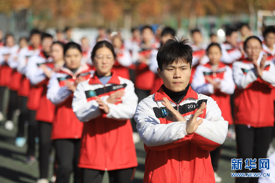 焦作温县：传承国粹 “武”动校园