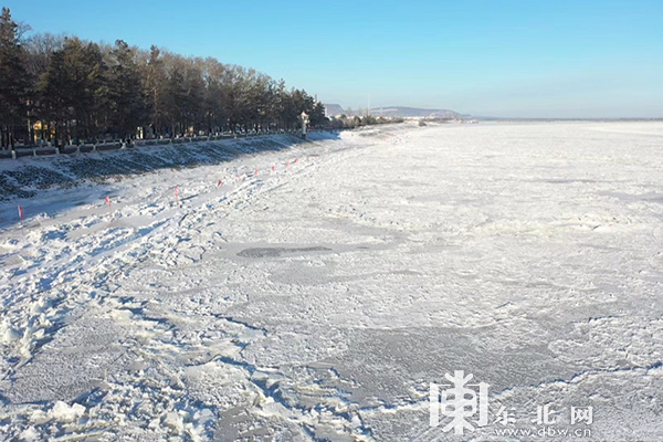 龙江冬日美 大雪瞰呼玛