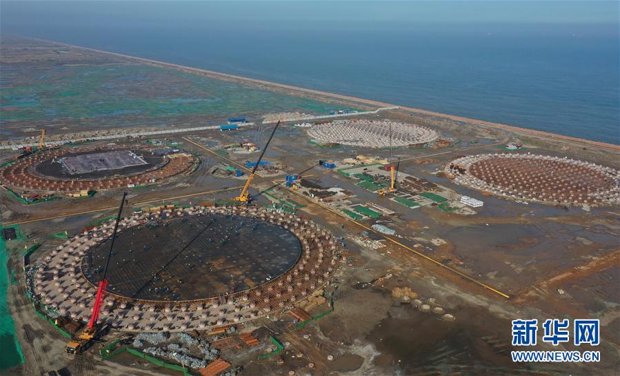 河北唐山液化天然气项目加紧建设