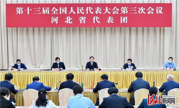 河北省代表团审查计划报告和预算报告审议民法典草案