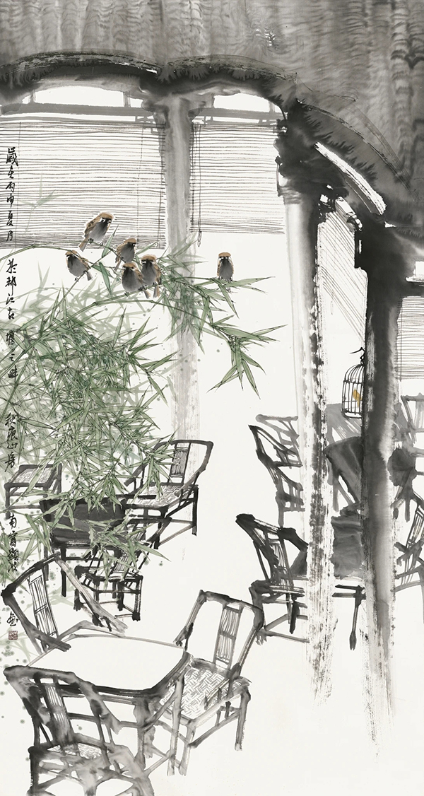 天府名家｜惜墨吝彩亦显波——李显波绘画作品鉴赏_fororder_微信图片_202112031542533