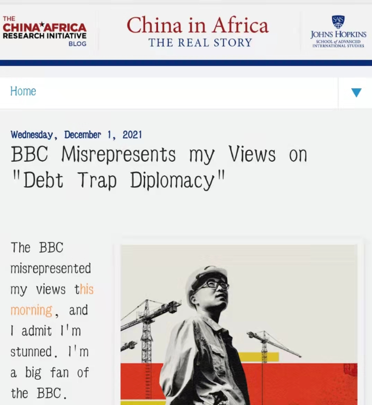 非洲观察丨BBC故意抹黑中国被美国学者无情揭穿