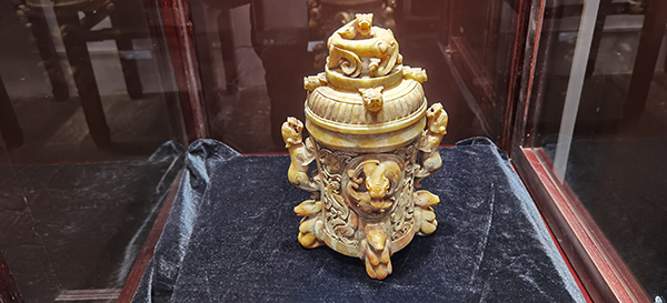 中国酒都酒文化藏品馆在宜宾开馆_fororder_藏品“盖尊”-摄影-高学兵