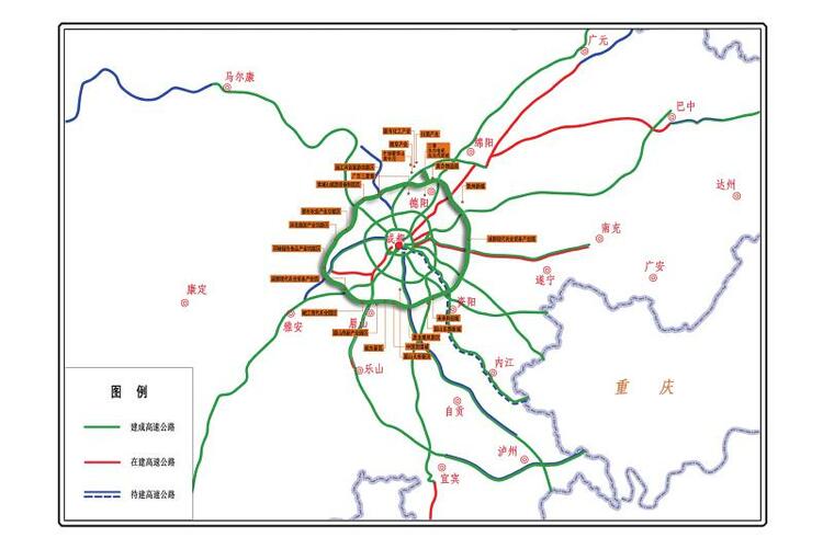（中首）三个维度 看成都都市圈环线高速公路