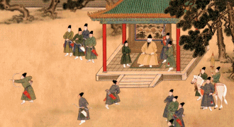 《明宣宗行乐图》中的射礼文化
