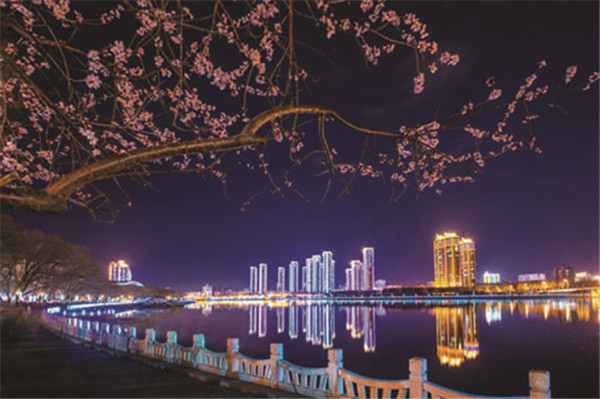 亮化让齐齐哈尔的夜晚更灿烂