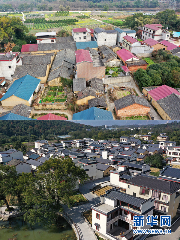 广西灵山县：千年古村焕新颜 风貌提升变网红