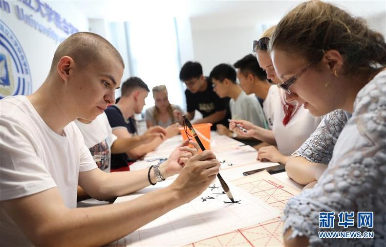 欢乐的国际夏令营