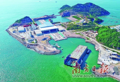 深中通道沉管隧道建设工效较港珠澳大桥进一步提高