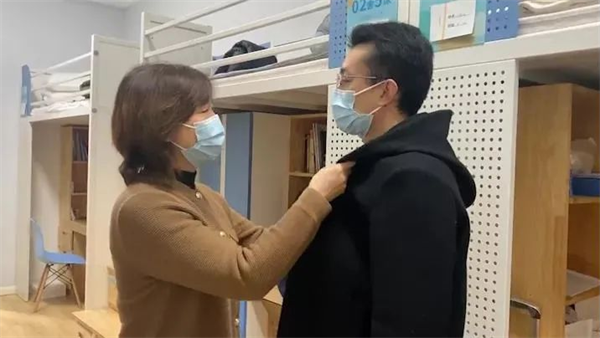 超浪漫！西安航天基地战“疫”一线人员举行“云端”婚礼_fororder_图片3