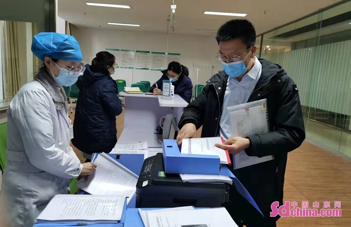 青岛西海岸新区区立医院健共体开展年终质量控制检查工作