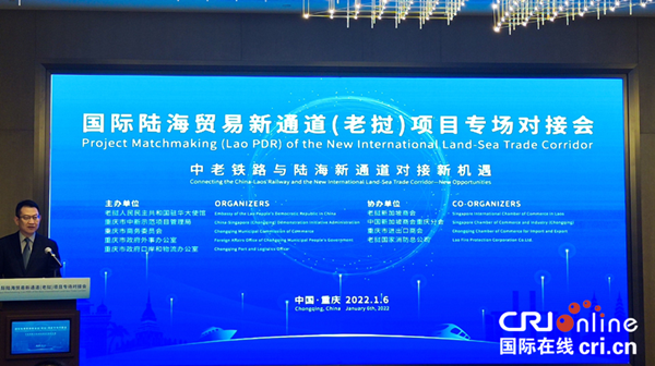 【原创】国际陆海贸易新通道（老挝）项目专场对接会在渝举行_fororder_图片1