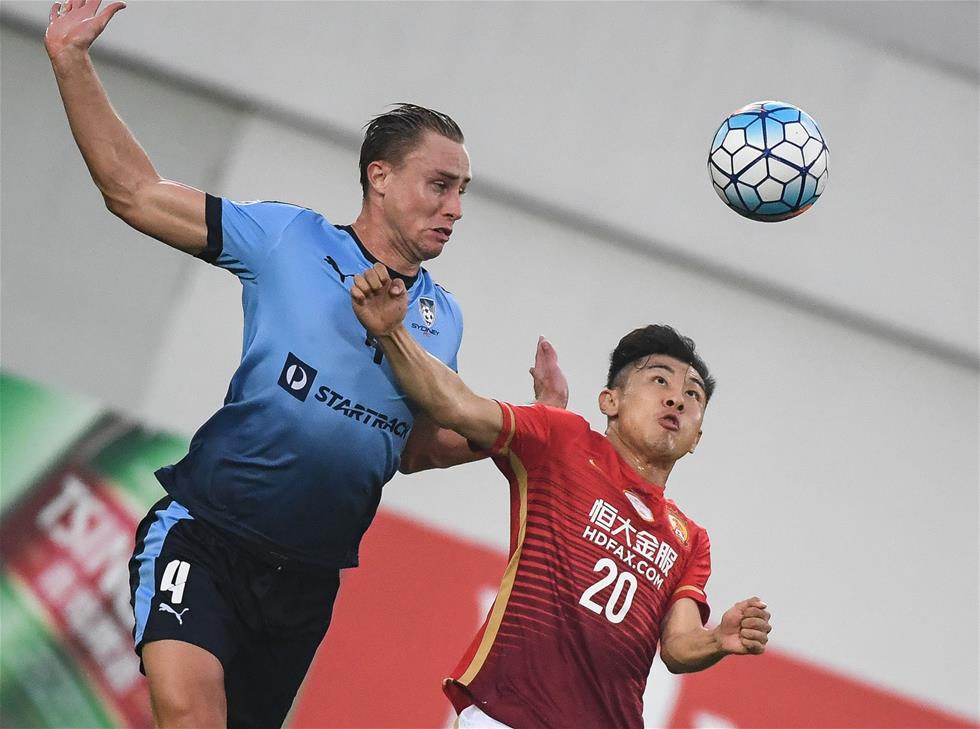 亚冠：广州恒大胜悉尼FC
