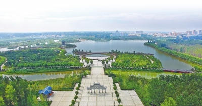 【中原名景-图片】临颍县千亩湖畔好风光