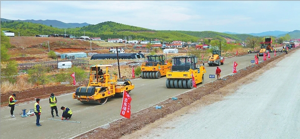 丹阿公路珲春至东宁段即将半幅通车