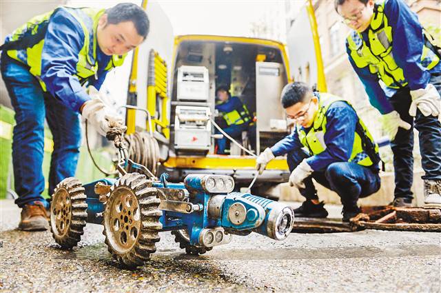 【聚焦重庆】 重庆江北地下管网中隐藏着三只“眼睛”
