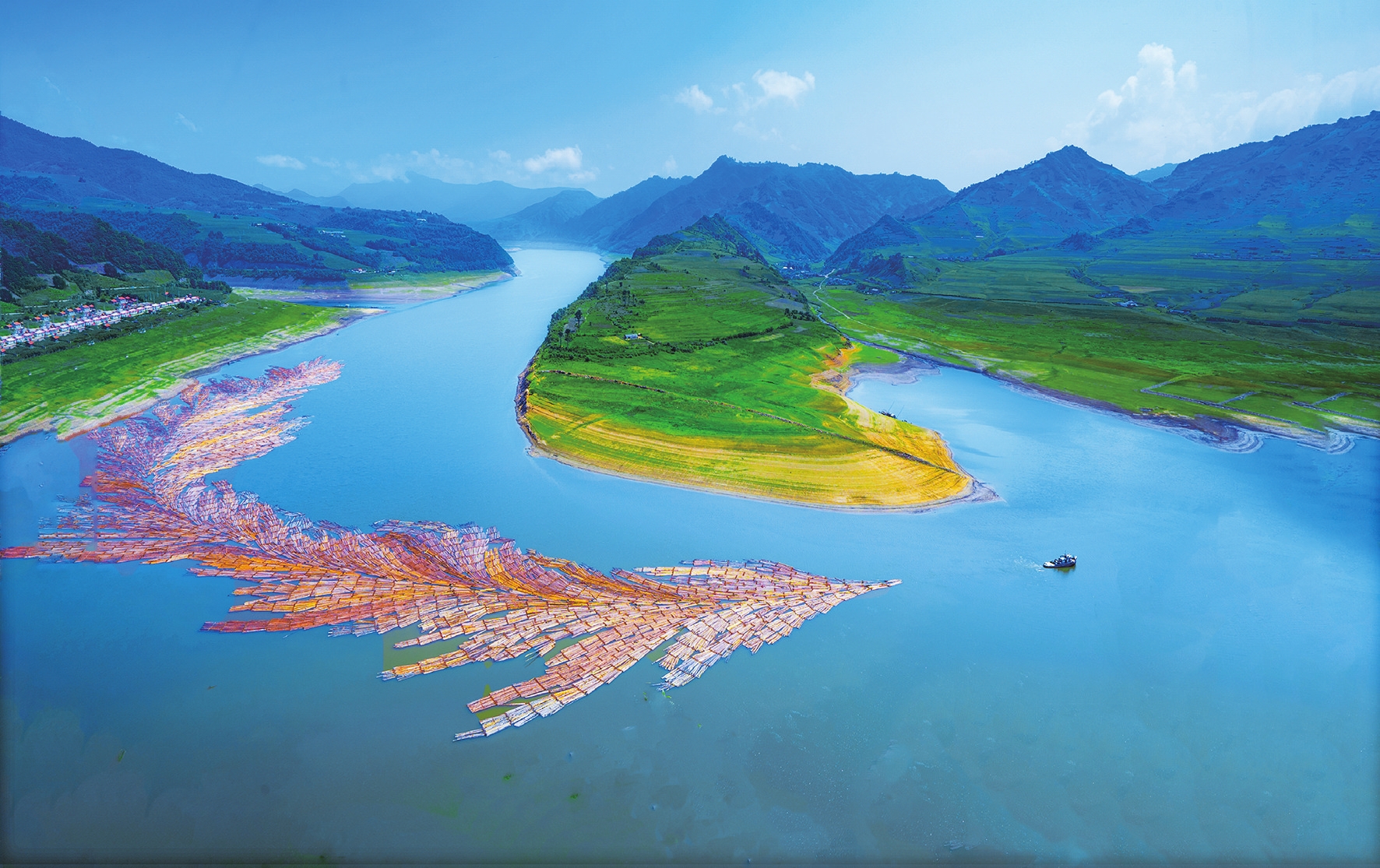 在白山行走 为山水停留