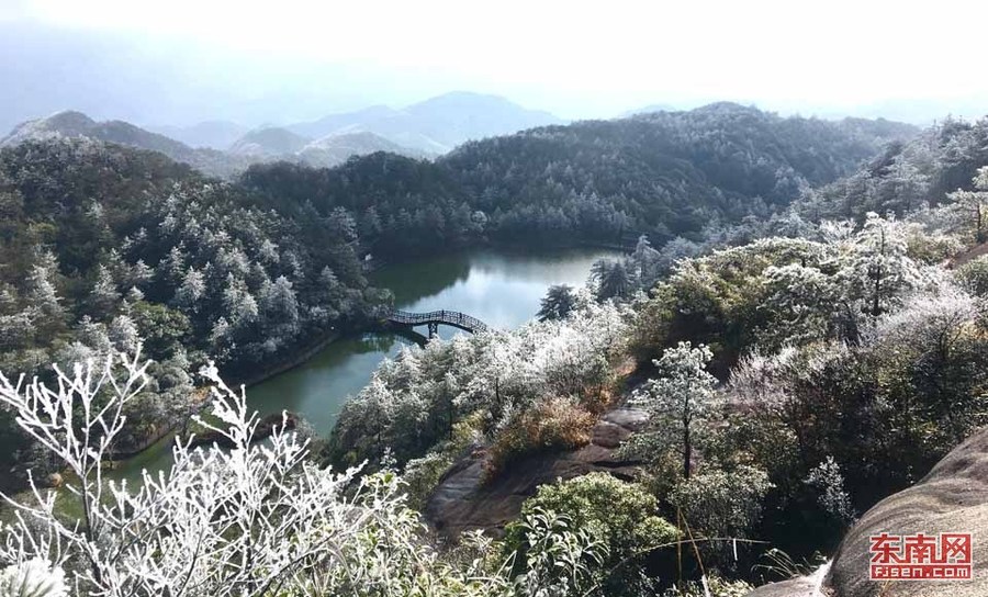 【焦点图】【滚动新闻】【地市 泉州】德化九仙山迎来今冬首场雾凇美爆了！