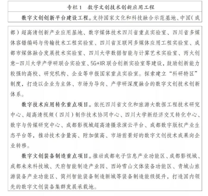 （转载）重磅发布 |《成都市数字文化创意产业发展“十四五”规划》
