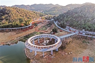 厦门山海健康步道林海线一期开放 感受城市之美