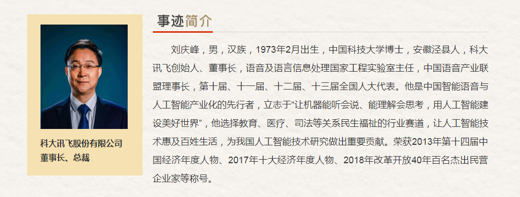 安徽省“最美奋斗者”推荐人选