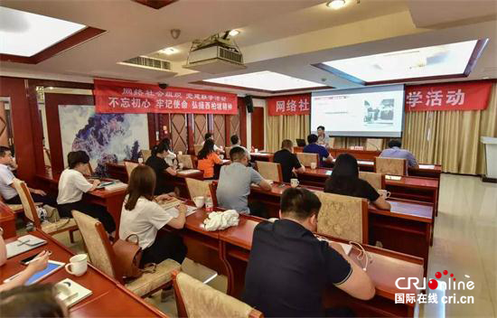 石家庄市网络文化协会参加中网联网络社会组织党建联学活动