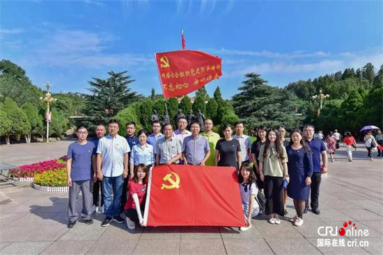 石家庄市网络文化协会参加中网联网络社会组织党建联学活动