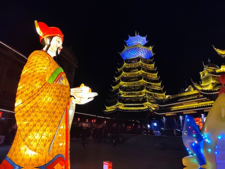（中首）黔东南凯里：逛古镇、赏花灯、住民宿 下司古镇邀您欢乐过新年