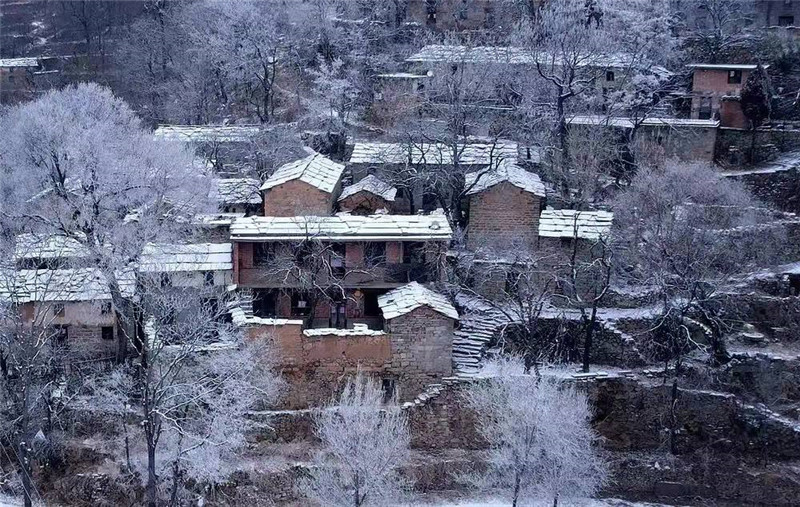 安阳林州：太行雪景美如画_fororder_微信图片_20220124150058