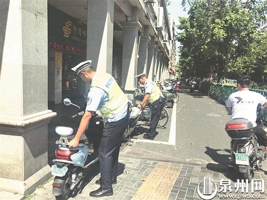 泉州交警开启为期5天的交通秩序集中整治行动