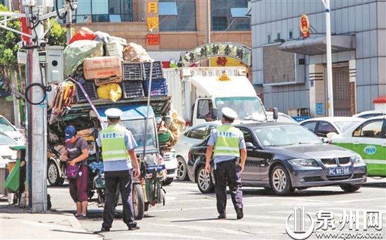 泉州交警开启为期5天的交通秩序集中整治行动