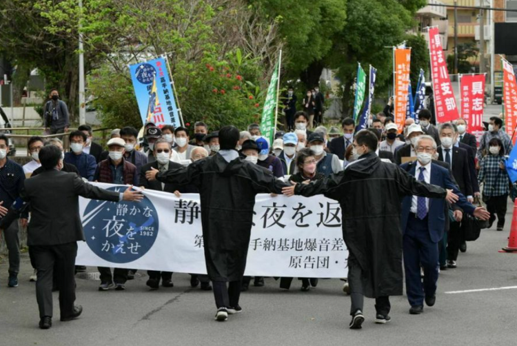 3.5万民众状告美军基地噪音扰民 为日本最大基地噪音诉讼案