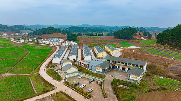 新春走基层|遂宁市安居区：沼气能源再利用 海龙村乡村振兴大有可为_fororder_1美丽海龙村（摄影-廖志全）