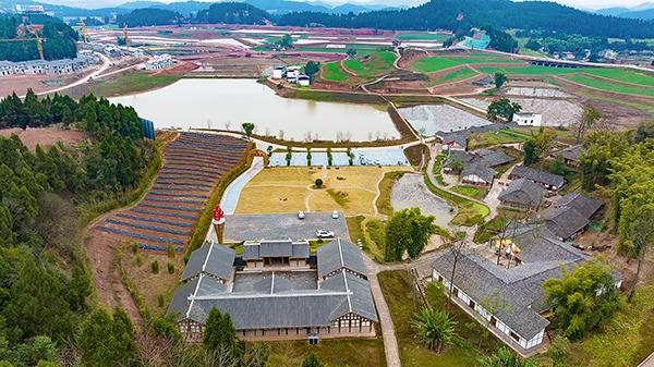 新春走基层|遂宁市安居区：沼气能源再利用 海龙村乡村振兴大有可为_fororder_9海龙村风光美（摄影-廖志全）