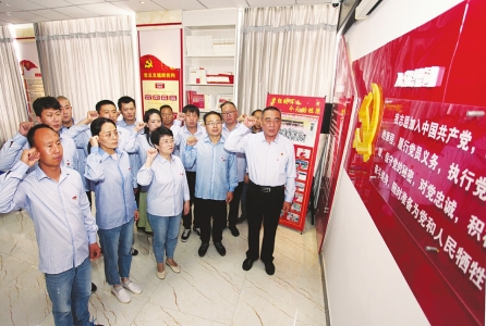 【牢记初心使命 投身转型发展】重温入党誓词