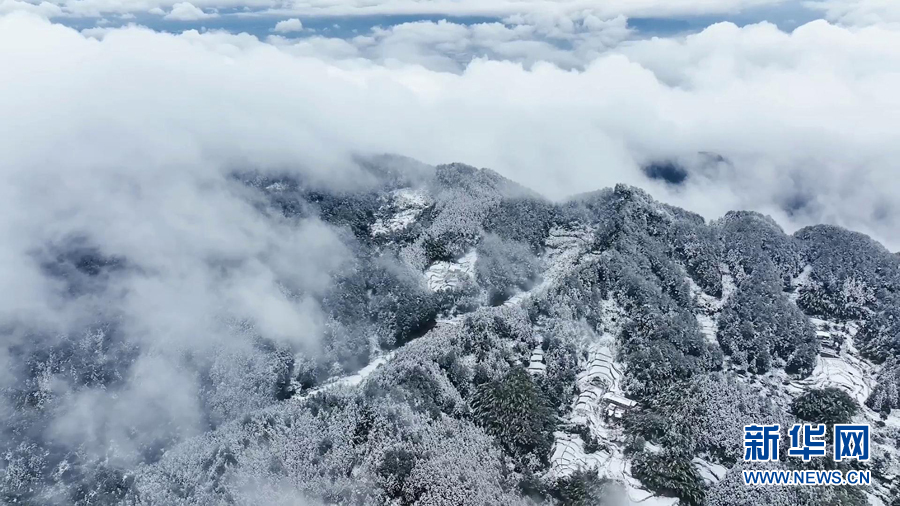 【城市远洋】重庆古剑山：雪霁云海美不胜收_fororder_1128338899_16442256754731n