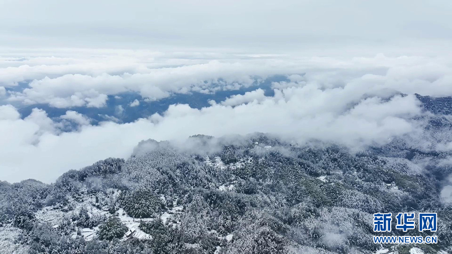 【城市远洋】重庆古剑山：雪霁云海美不胜收_fororder_1128338899_16442270906611n