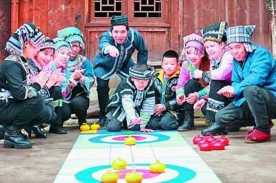 （中首）贵州六盘水：乌蒙山里的“南国冰雪城”