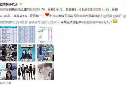 杨幂黄轩《翻译官》槽点大曝光 不要被骗