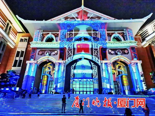 厦门集美推出多个夜游项目 其中科探游吸引不少市民打卡