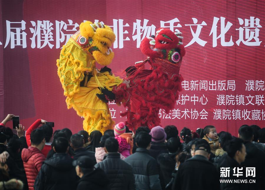 浙江省桐乡市非遗文化展演迎新年