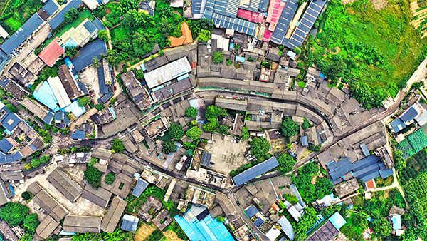 成都柏合街道：传承“五绝”文化 留住“乡愁记忆”_fororder_成都市龙泉驿区柏合街道磨盘街--供图--成都市龙泉驿区柏合街道办