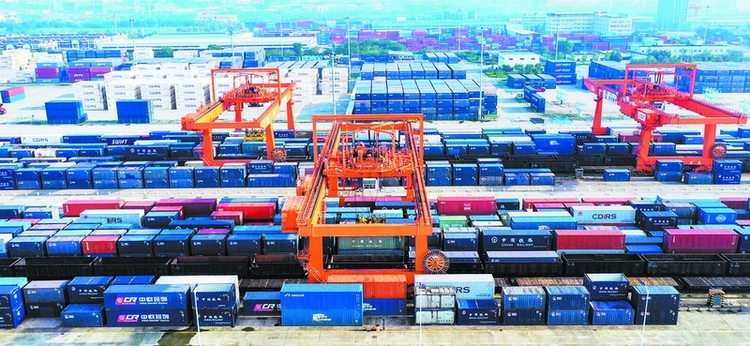 First 2022 Central Asia Special Train for Sichuan Tea Export Departed for Uzbekistan_fororder_b4bf1969cf9be8541522d2a5379ee89