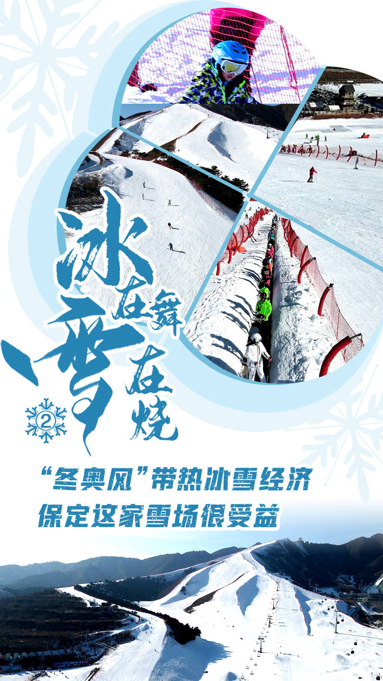 “冬奥风”带热冰雪经济 保定这家雪场很受益