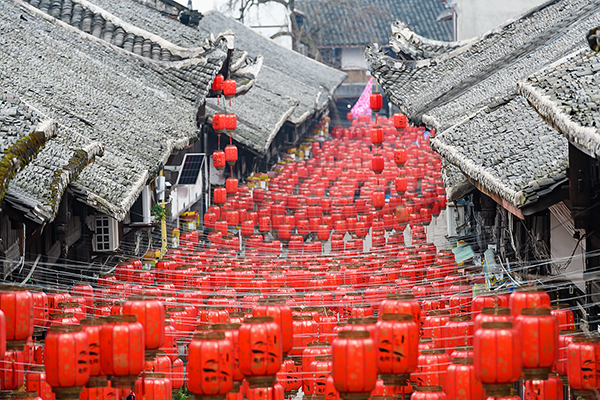 自贡富顺：千年盐运古镇 今朝重焕生机_fororder_13古镇街道幽静深远（摄影-廖志全）