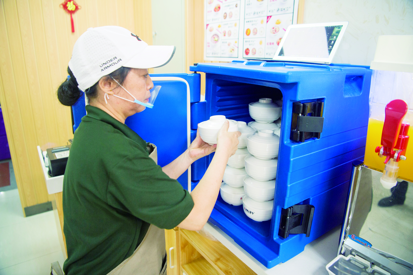 长春净月高新区来了首家助老餐厅