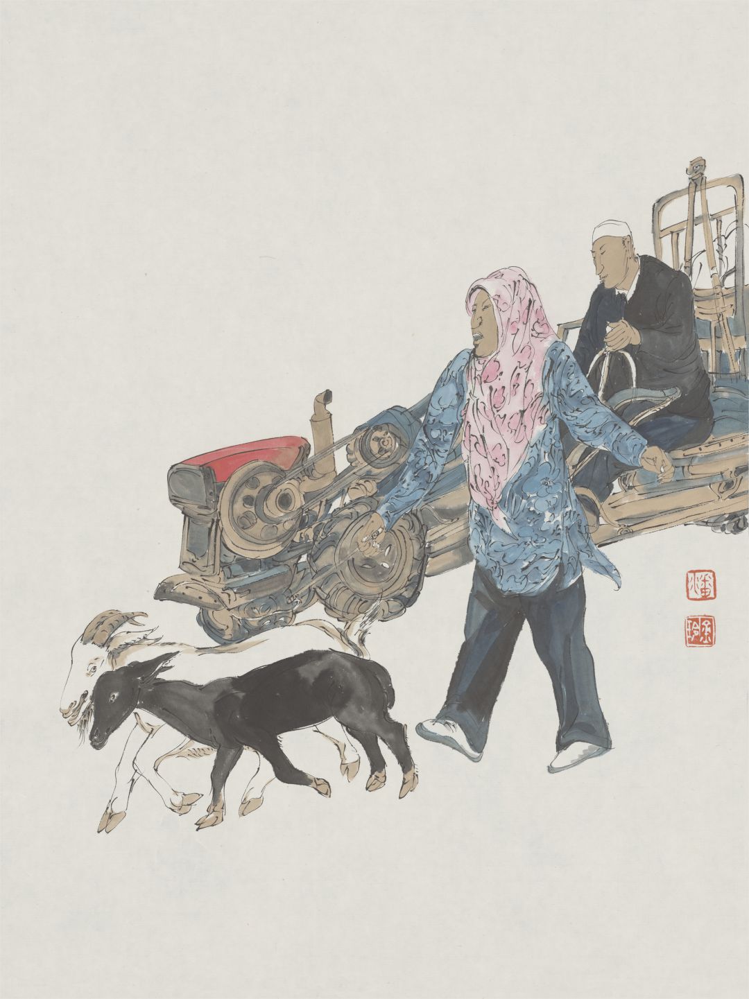 心如梦，画作诗：潘金玲画作欣赏