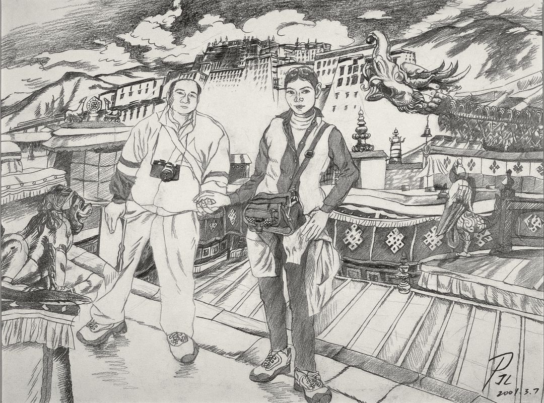 心如梦，画作诗：潘金玲画作欣赏