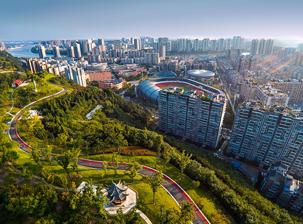 简阳：优化绿色空间形态 建设公园城市_fororder_简阳城市风貌