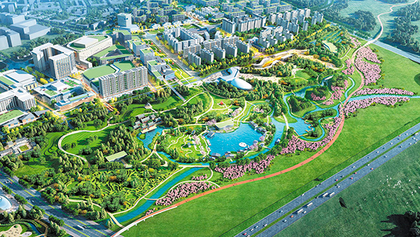 成都武侯区加快推进未来公园社区建设 四大策略打造“芙蓉美谷”_fororder_成都武侯区芙蓉美谷未来公园社区效果图--供图--成都市武侯区委宣传部-(1)